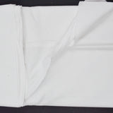 White Diagonal Slub Woven Fabric - 37" x 264"