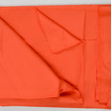 Bright Orange Crepe Woven Fabric - 40" x 120"