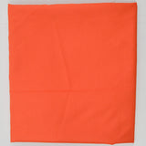 Bright Orange Crepe Woven Fabric - 40" x 120"