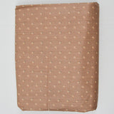 Brown Geometric Print Stain Resistant-Coated Woven Drapery Fabric - 55" x 368"