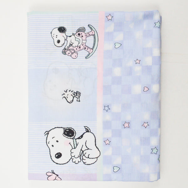 Light Purple, White + Pink Baby Snoopy Print Vintage Light Purple, White + Pink Baby Snoopy Print Vintage