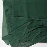 Dark Green Semi-Sheer Chiffon Fabric - 58" x 160"