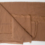 Brown Flowy Chiffon Fabric - 60" x 144"