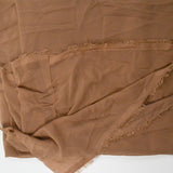 Brown Flowy Woven Fabric - 60" x 180"