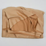 Light Golden Brown Crepe Back Satin Woven Fabric - 58" x 220"