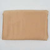 Light Golden Brown Crepe Back Satin Woven Fabric - 58" x 220"