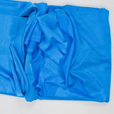 Electric Blue Shiny Stretch Knit Fabric - 64" x 86"