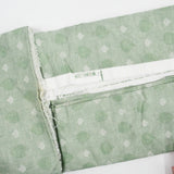 Green Leaf Print Heavyweight Cotton Woven Upholstery Fabric - 54" x 132"