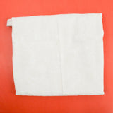 White Floral Damask Woven Fabric Curtain - 37" x 78"