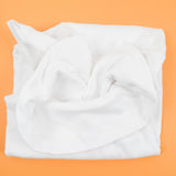 White Cotton Knit Fabric - 31" x 104"