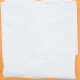 White Textured Stripe Cotton Woven Upholstery Fabric - 86" x 108"