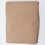 Brown Textured Stripe Ridged Woven Upholstery Fabric - 58" x 192"