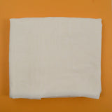 Off-White Semi-Sheer Flowy Woven Fabric - 116" x 144"