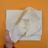 Off-White Woven Drapery Fabric - 55" x 88"