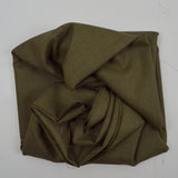 Olive Green Textured Woven Fabric - 58" x 108"
