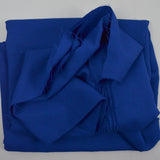 Blue Thick Crepe Woven Fabric - 58" x 220"