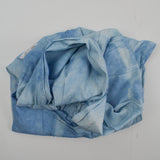 Blue Tonal Tie Dye Woven Fabric - 56" x 120"