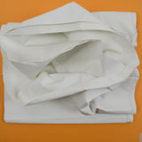 White Coated Blackout Curtain Fabric - 14" x 328"