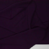 Dark Purple Crepe Woven Fabric - 45" x 90"