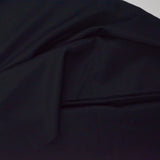 Black Nubby Synthetic Blend Woven Fabric - 46" x 108"