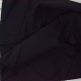 Black Nubby Grid Texture Woven Fabric - 46" x 110"