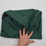 Dark Green Silky Woven Fabric - 58" x 272"