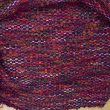 Red, Orange + Brown Textured Thick Knit Fabric - 66" x 104"