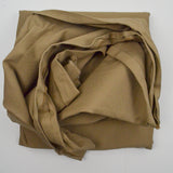 Light Brown Drill Twill Woven Fabric - 50" x 106"
