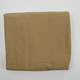 Light Brown Drill Twill Woven Fabric - 50" x 106"