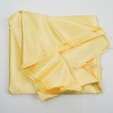 Light Yellow Satin Woven Fabric - 44" x 144"