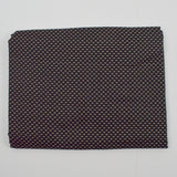 Black + White Puffy Dot Print Semi-Sheer Woven Fabric - 44" x 144"