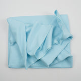 Light Blue Textured Woven Fabric - 45" x 88"