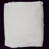Cream Floral Damask Twill Woven Fabric - 56" x 128"