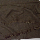 Brown + Beige Medium Weight Drapey Woven Apparel Fabric - 64" x 76"