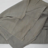 Gray Sueded Surface Flowy Woven Fabric - 44" x 120"