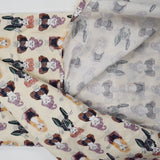 Hocus Pocus Illustration Print Quilting Weight Woven Fabric - 44" x 352"