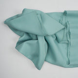 Light Green Polyester Twill Woven Apparel Fabric - 60" x 72"