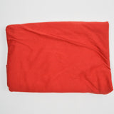 Red-Orange Lightweight Knit Fabric - 62" x 90"