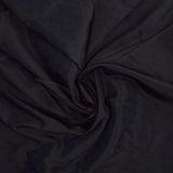 Black Geometric Motif Woven Lining Fabric - 44" x 106"
