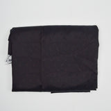 Black Geometric Motif Woven Lining Fabric - 44" x 106"