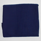 Navy Blue Polyester Open Knit Fabric - 52" x 70"