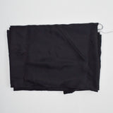 Black Woven Lining Fabric - 48" x 116"