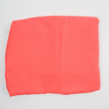 Bright Coral Twill Woven Fabric - 44" x 96"