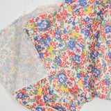 Colorful Floral Print Vintage Feed Sack Fabric - 30" x 40"