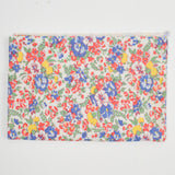 Colorful Floral Print Vintage Feed Sack Fabric - 30" x 40"