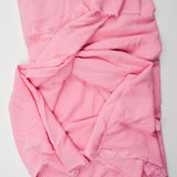 Pink Flowy Crepe Woven Fabric - 44" x 140"