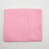 Pink Flowy Crepe Woven Fabric - 44" x 140"