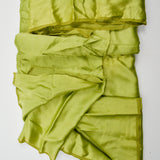 Green Crepe Back Satiny Woven Fabric - 40" x 132"