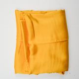 Yellow-Orange Satiny Crepe Back Woven Fabric - 39" x 132"