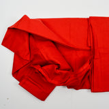 Red Textured Canvas Woven Fabric - 42" x 72"
